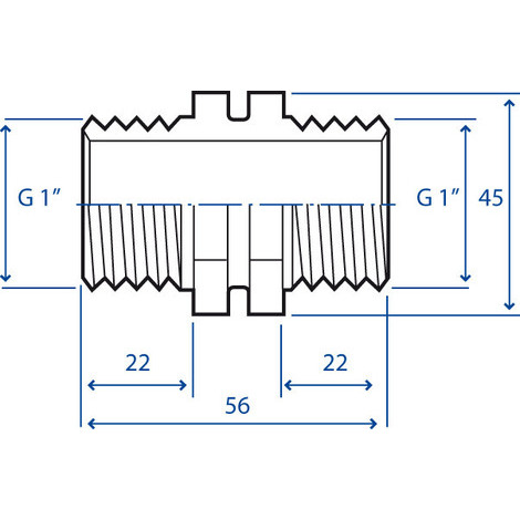 NIPPLO SIMMETRICO G 1